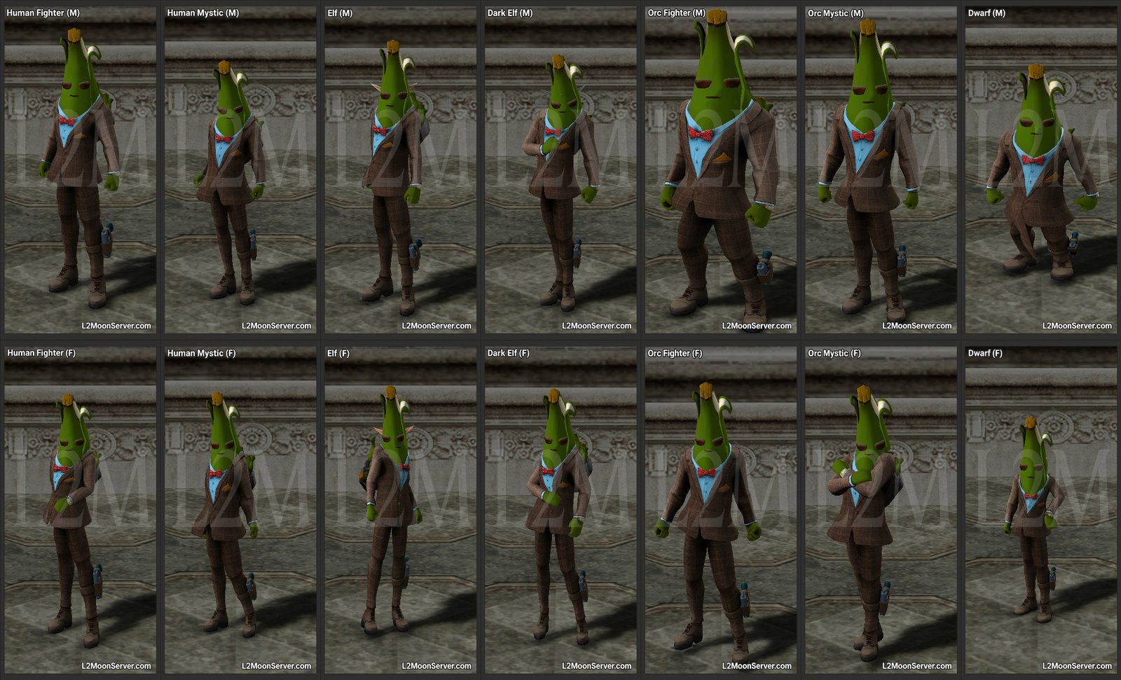 Agent Peely Green Skin
